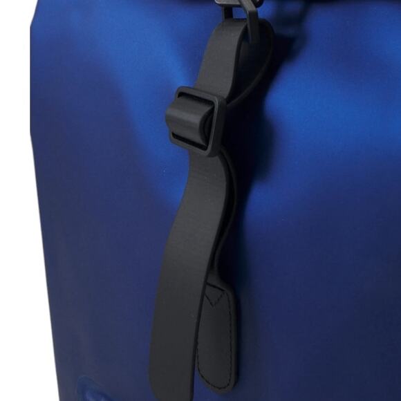 Rains Rolltop Rucksack W3 Unisex Backpack Side Access Laptop Pocket NEW - Picture 6 of 11